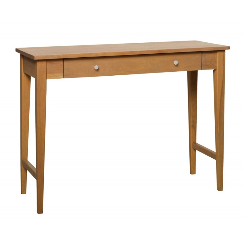 RO Met Console Table Oak